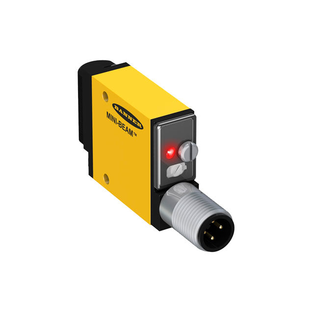 Banner Engineering Corporation SM312FPQD MINI-BEAM® Fibra óptica - 1ms IP67, IEC, NEMA 1, 2, 3, 3S, 4, 4X, 6, 12