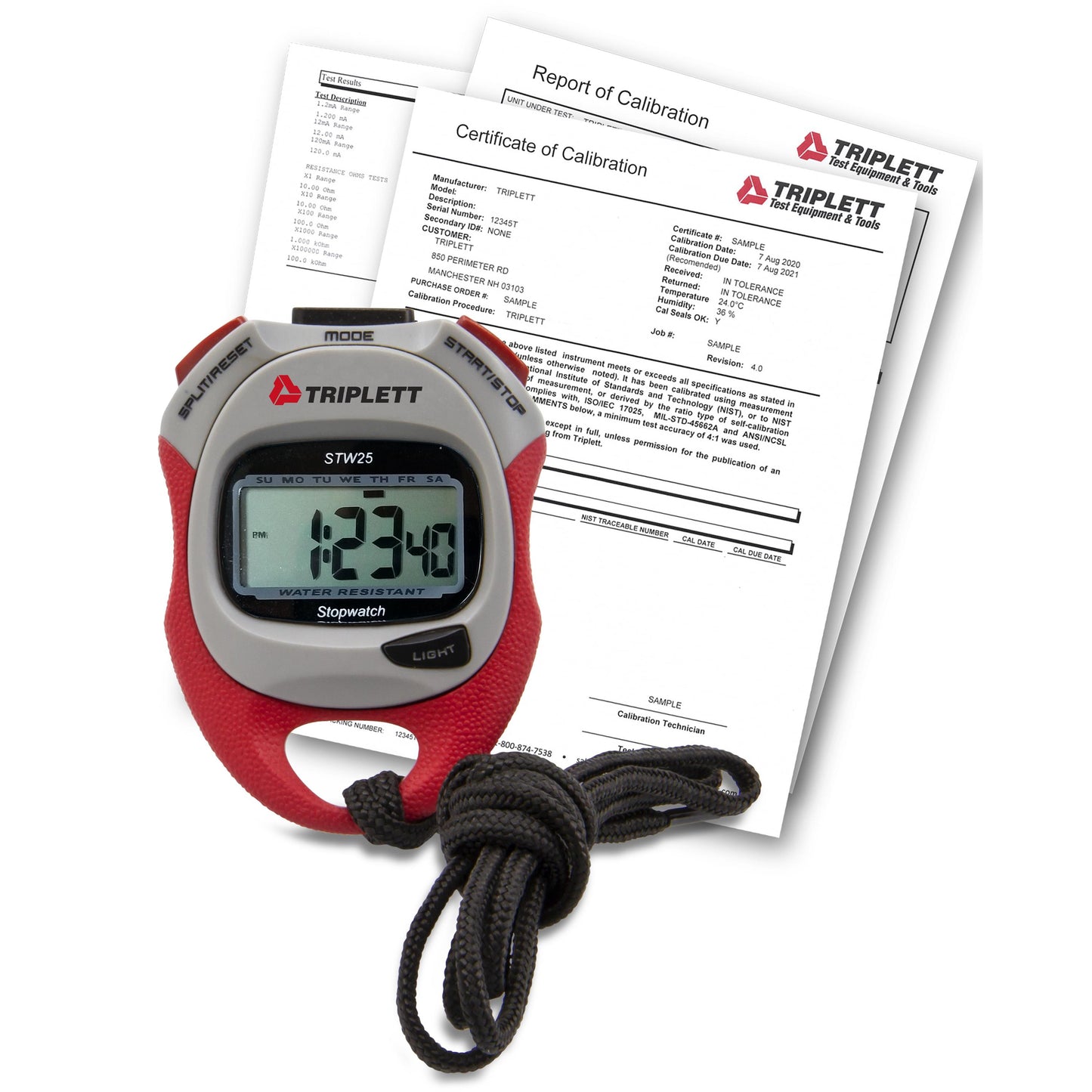 Triplett Test Equipment and Tools STW25-NIST * * -