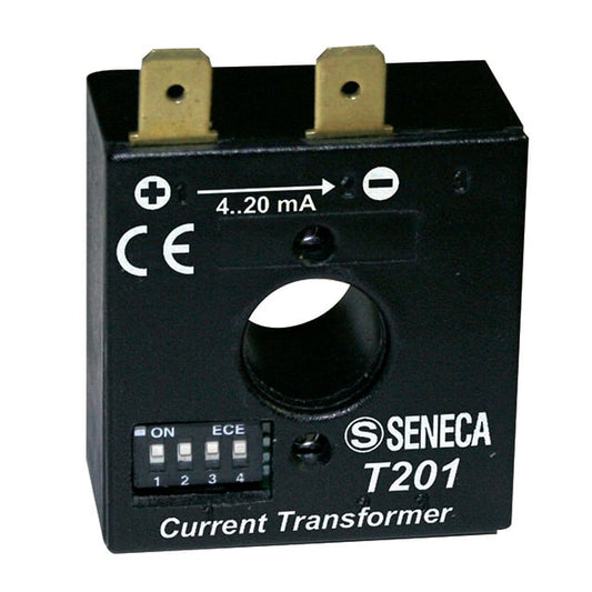 Seneca T201 T201 Transductor de corriente de CA 5 ~ 40VCA (configurable) 4 ~ 20mA