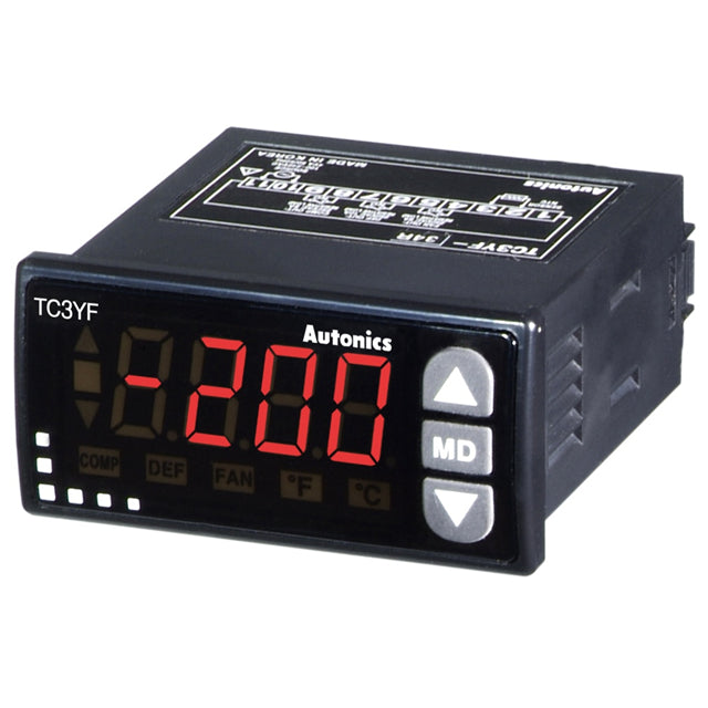 Autonics TC3YF-24R-N TC3YF Temperature Controller (Thermistor, NTC) -40°C ~ 99.9°C, -40°F ~ 212°F