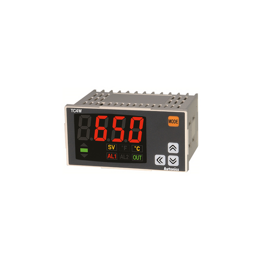 Autonics TC4W-14R TC Temperature Controller (RTD, Type J, K, L) -50°C ~ 1200°C, -58°F ~ 2192°F