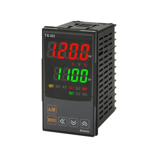 Autonics TK4H-T4RN TK Temperature Controller (RTD, Type B, C, E, G, J, K, L, N, PL-II, R, S, T, U) -200°C ~ 2300°C, -328°F ~ 4172°F