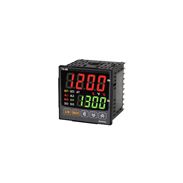 Autonics TK4M-24CR TK Temperature Controller (RTD, Type B, C, E, G, J, K, L, N, PL-II, R, S, T, U) -200°C ~ 2300°C, -328°F ~ 4172°F