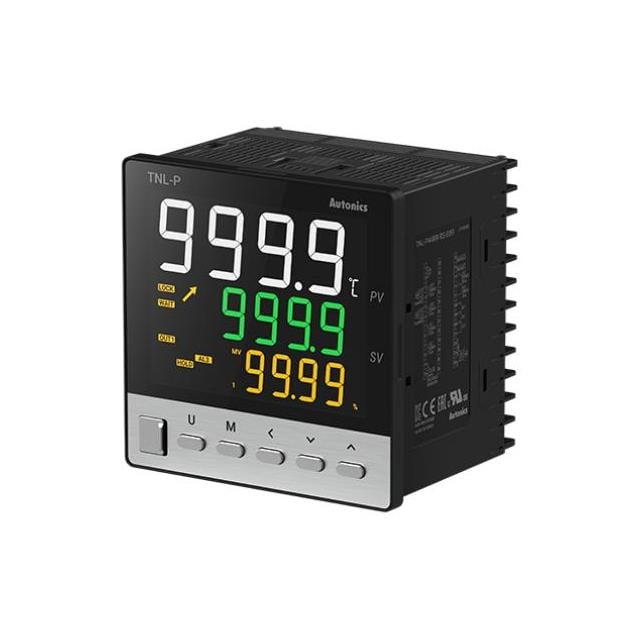 Autonics TNL-P44CC-RS-035 TN Temperature Controller (RTD, Type B, C, E, G, J, K, L, N, PLII, R, S, T, U) -200°C ~ 2300°C, 0 ~ 20mA, 0 ~ 10V