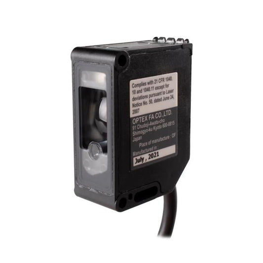 Optex FA TOF-DL250T - Luz para tiempo de vuelo 9.843" ~ 98.425" (250mm ~ 2.5m) 500µs IP67