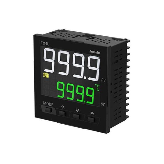 Autonics TX4L-B4C TX Temperature Controller (RTD, Type J, K, L, R, S, T) -100°C ~ 1700°C, -148°F ~ 3092°F
