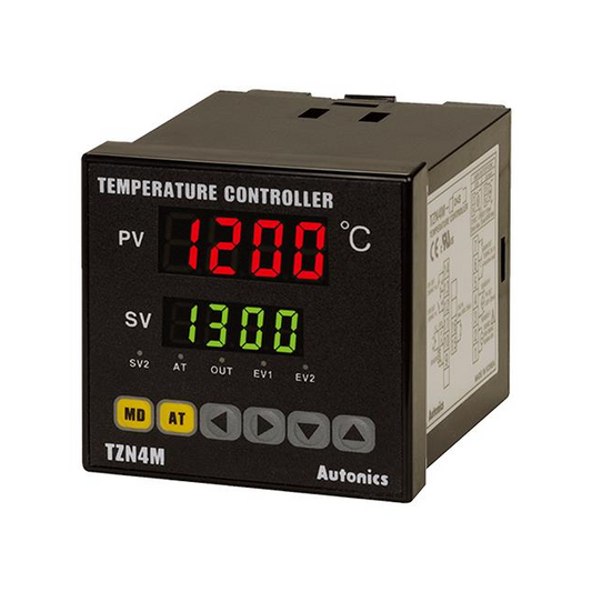 Autonics TZN4M-R4C TZN Temperature Controller (RTD, Type E, J, K, L, N, R, S, T, W) -1999°C ~ 9999°C, 4 ~ 20mA, 0 ~ 10VDC
