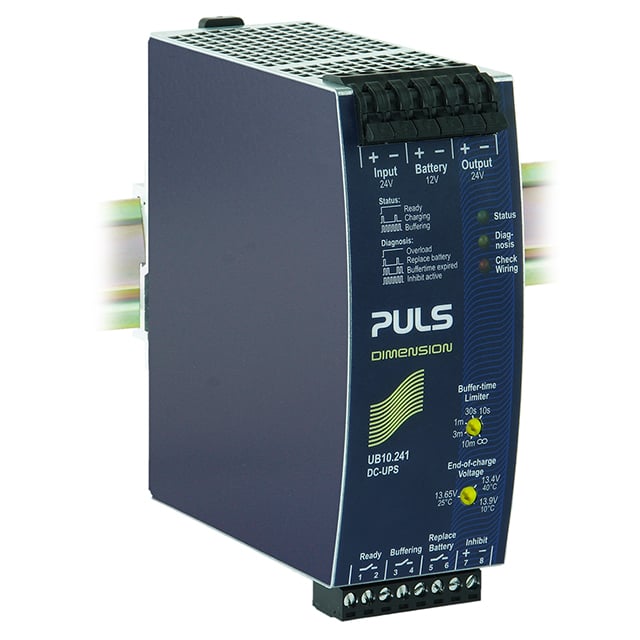 PULS, LP UB10.241 DIMENSION U En espera (Sin regulación) Propósito general, control industrial Riel Din