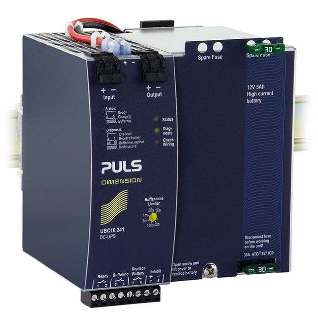 PULS, LP UBC10.241-N1 DIMENSION U En espera (Sin regulación) Propósito general, control industrial Riel Din