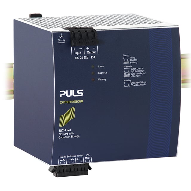PULS, LP UC10.241 DIMENSION U En espera (Sin regulación) Propósito general, control industrial Riel Din