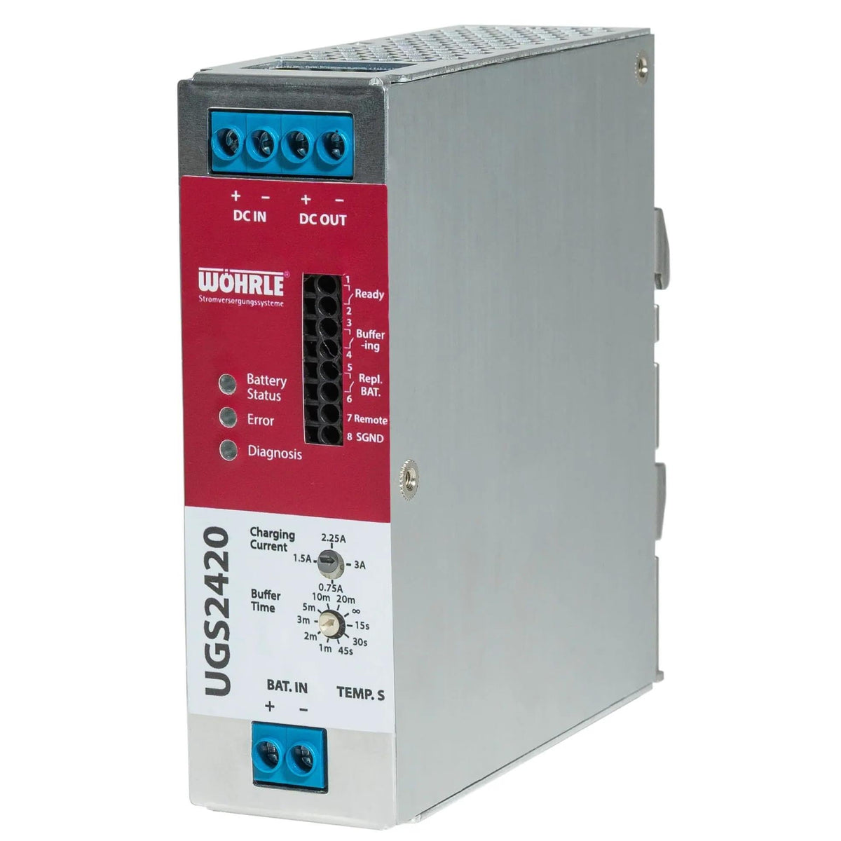 Wöhrle UGS2420 * En línea (Conversión doble) Propósito general, control industrial Riel Din