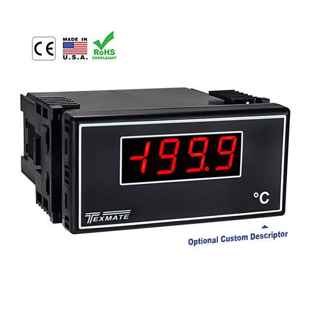 Texmate UM-35RTD-C.1 UM Medidor de temperatura RTD -199.9°C ~ 199.9°C