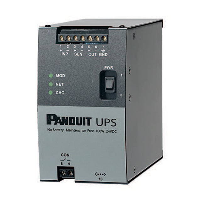 Panduit Corp UPS00100DC - - Propósito general, control industrial Riel Din