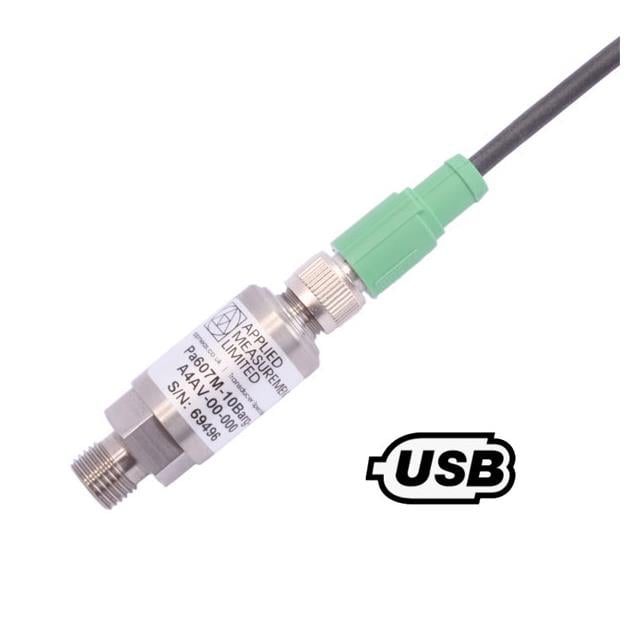 Applied Measurements Limited Pa600U-250barg-A2AV-1.5-000 PA600U Industrial Absoluto, medidor de presión Secuencia de datos ASCII Roscado