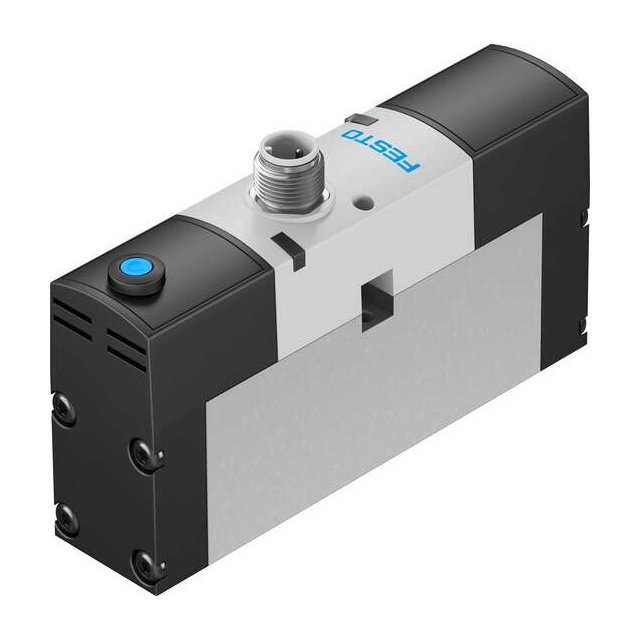 Festo Corporation VSVA-B-M52-AH-A1-1R5L - Válvula de solenoides - 44 ~ 116 PSI (3 ~ 8 bar) -