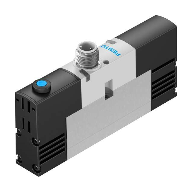 Festo Corporation VSVA-B-M52-AH-A2-1R5L - Válvula de solenoides - 44 ~ 116 PSI (3 ~ 8 bar) -
