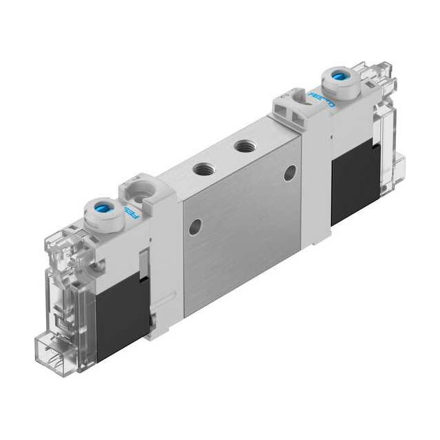 Festo Corporation VUVG-LK10-B52-T-M5-1H2L-S - Válvula de solenoides - 22 ~ 102 PSI (1.5 ~ 7 bar) -