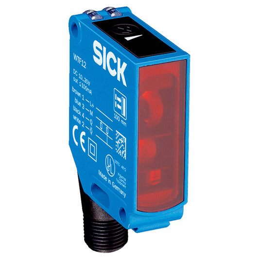 SICK, Inc. 1041400 W12 - 1.181" ~ 19.685" (30mm ~ 500mm) 330µs IP66, IP67, IP69K