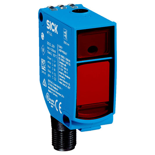 SICK, Inc. 1072611 WTT12 PowerProx - 3.937" ~ 149.606" (100mm ~ 3.8m) 5ms IP67