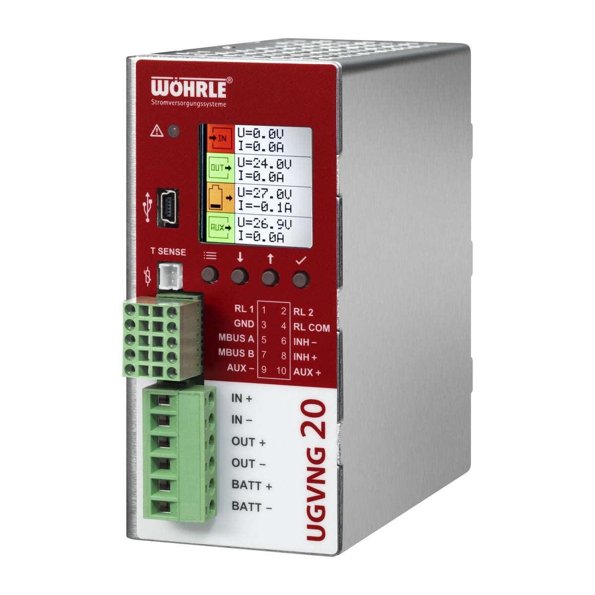 Wöhrle UGVNG20 * - Propósito general, control industrial Riel Din