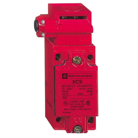 Telemecanique Sensors XCSB713 XCSB Bloqueo de solenoide 3PST-2NC (Normalmente cerrado)/1NO (Normalmente abierto)