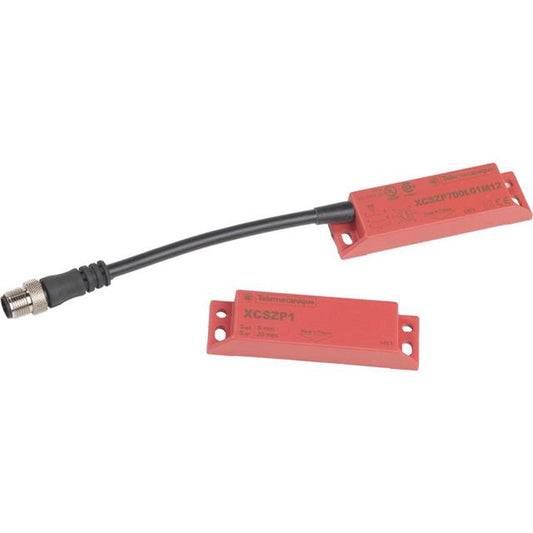 Telemecanique Sensors XCSDMP700L01M12 XCSDMP Magnético 3PST-2NC (Normalmente cerrado)/1NO (Normalmente abierto)