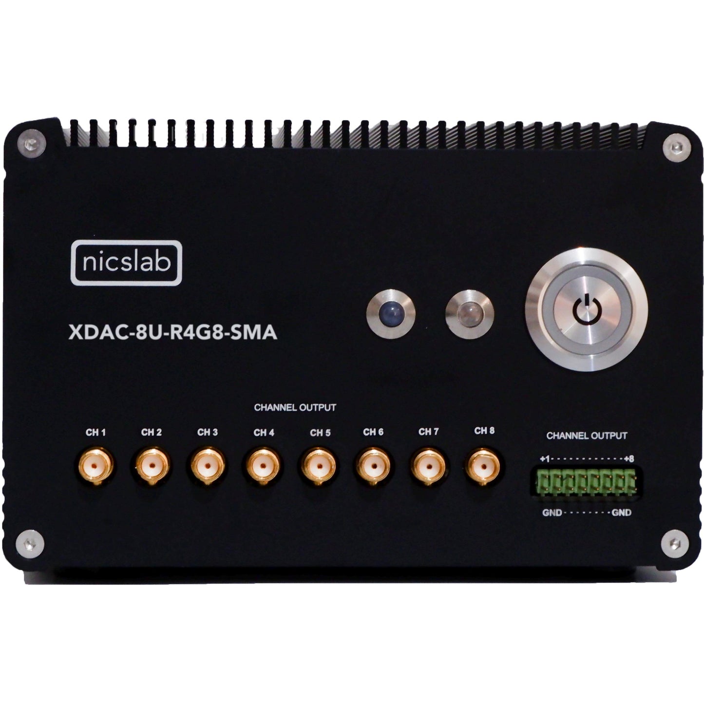 Nicslab XDAC-8U-R4G8-SMA - - Source Measure Unit (SMU)