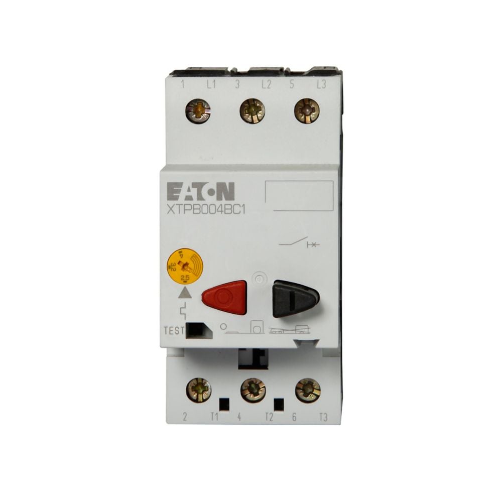 Eaton Electrical XTPB020BC1 XT Riel DIN Arrancador manual del motor 20A