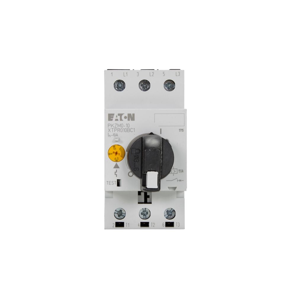 Eaton Electrical XTPR010BC1 XT Riel DIN Arrancador manual del motor 10A