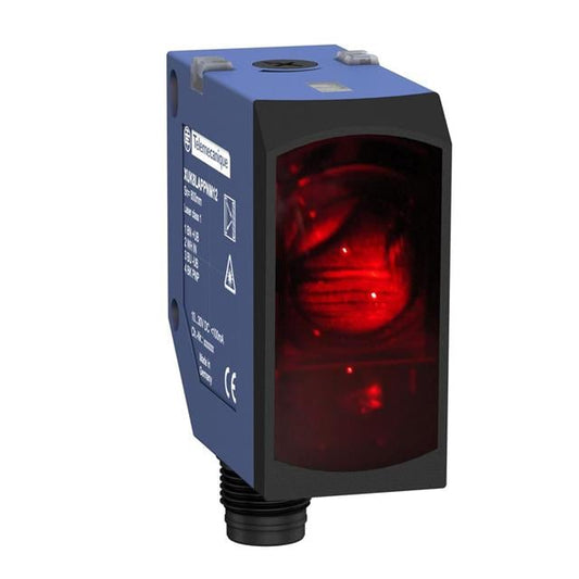 Telemecanique Sensors XUK8APSML02M12 XUK Difuso, Supresión de fondo 47.244" (1.2m) 800µs IP67, IP69K