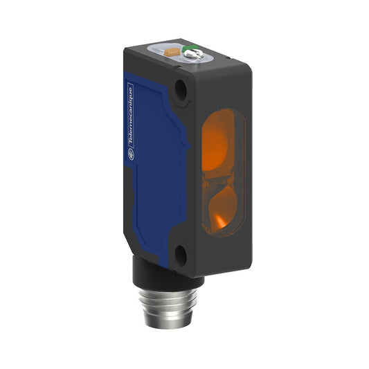 Telemecanique Sensors XUM8ANXBM8 XUM Difuso, Supresión de fondo 11.811" (300mm) 500µs IP65, IP67