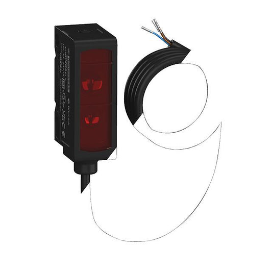 Telemecanique Sensors XUMTARAYL2 XUM Reflectivo 78.740" (2m) 500µs IP67, IP69K
