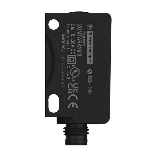 Telemecanique Sensors XUMTARAYM8 XUM Reflectivo 78.740" (2m) 500µs IP67, IP69K