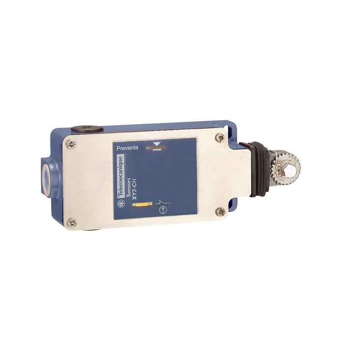 Telemecanique Sensors XY2CH33010H7 - DPST-NO/NC (Normalmente abierto/cerrado) Encendido-Mom, Apagado-Mom 3A (CA), 270mA (CC)