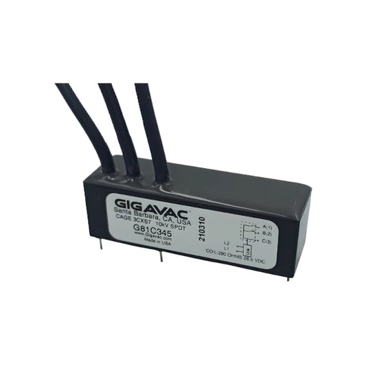 Sensata - Gigavac Industrial G81C345 G81C Orificio pasante 26.5VCC