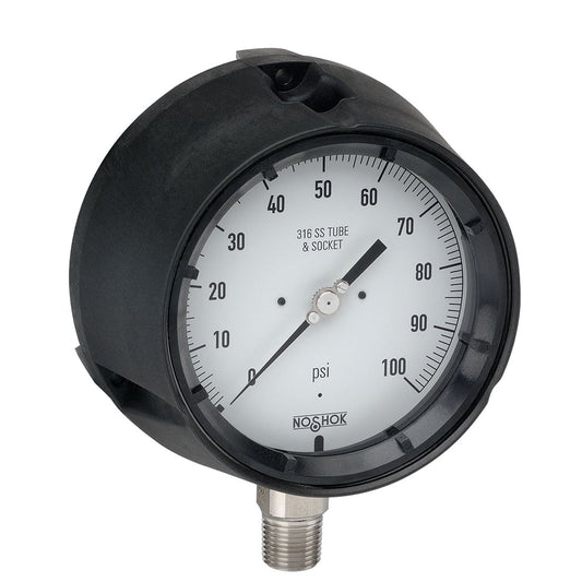 NOSHOK, Inc. 45-740-80-inH2O-1/4 700 Pressure Gauge Presión operada 0 ~ 2.89PSI (0 ~ 0.19bar) -