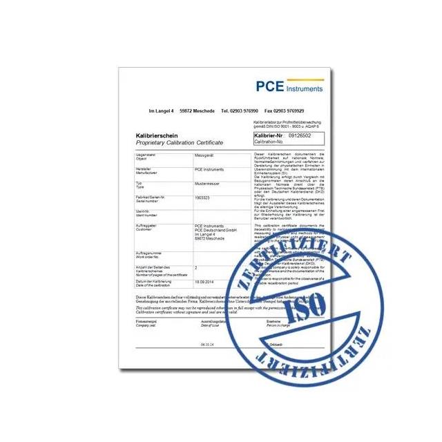 PCE Instruments CAL-CT - - -