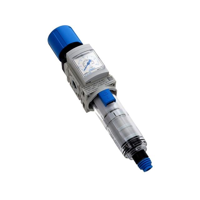 Festo Corporation MS4-LFR-1/4-D6-EPV-AG-BAR-B MS Regulador del filtro 14.5 ~ 145 PSI (1 ~ 10 bar)