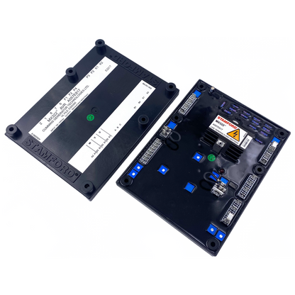 Regulador automático de voltaje Stamford MX322 / A062Y338 - Original y fabricado en la Unión Europea. Reemplazo para el MX321, modelo descatalogado.