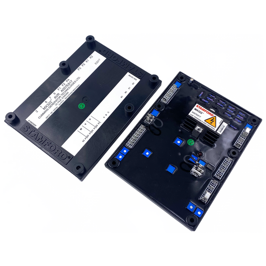 Regulador automático de voltaje Stamford MX322 / A062Y338 - Original y fabricado en la Unión Europea. Reemplazo para el MX321, modelo descatalogado.