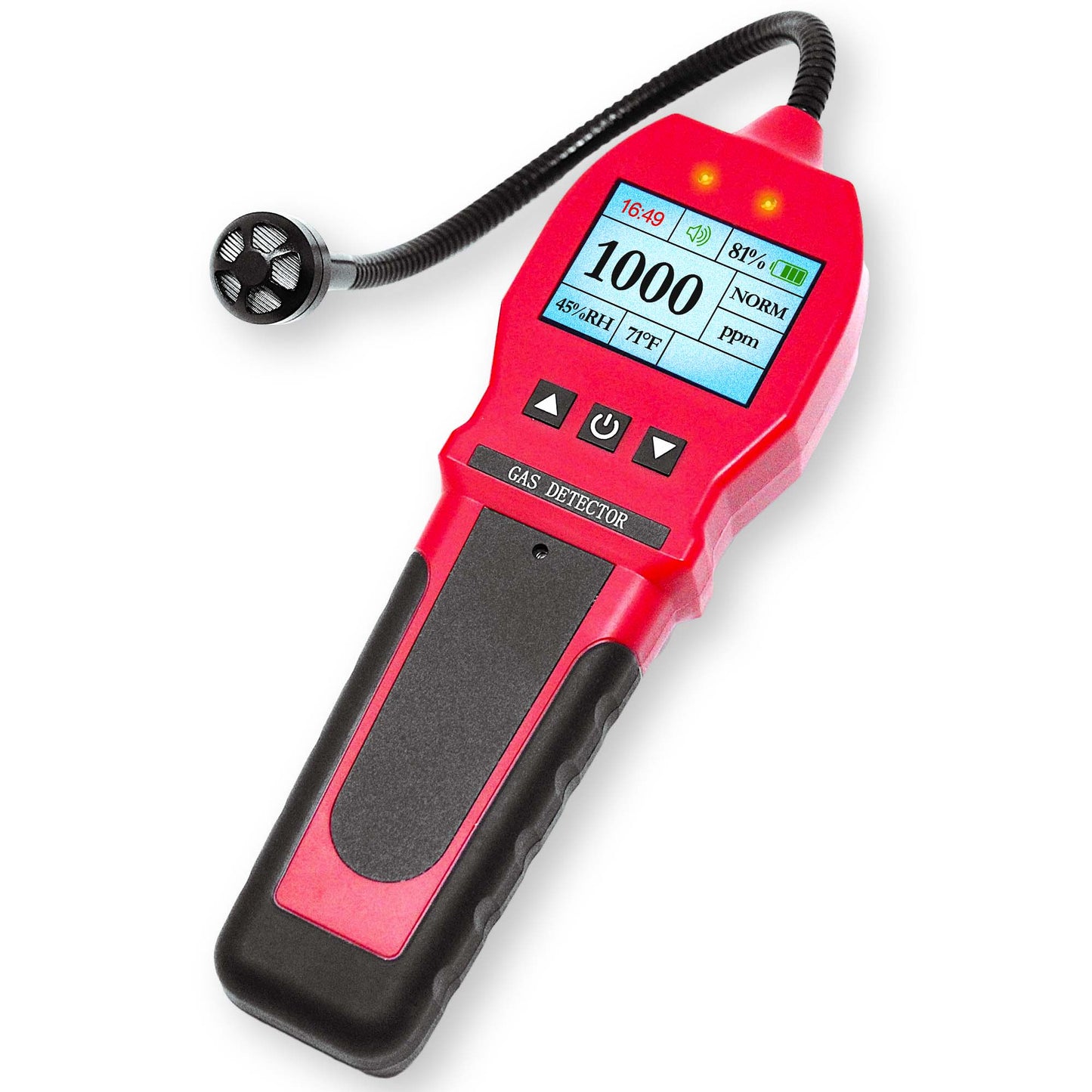 FORENSICS DETECTORS #FD-90E-RED Detector de Fugas de Gas | Combustibles | Rojo