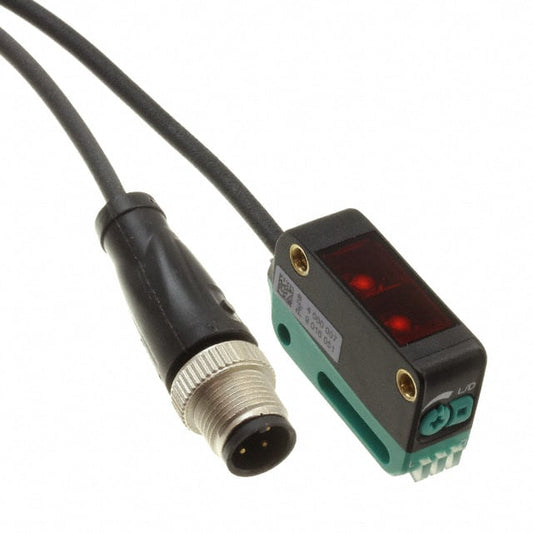 Pepperl+Fuchs, Inc. OBT350-R100-2EP-IO-0.3M-V1 - Difuso 0.197" ~ 13.780" (5mm ~ 350mm) 1ms IP69K