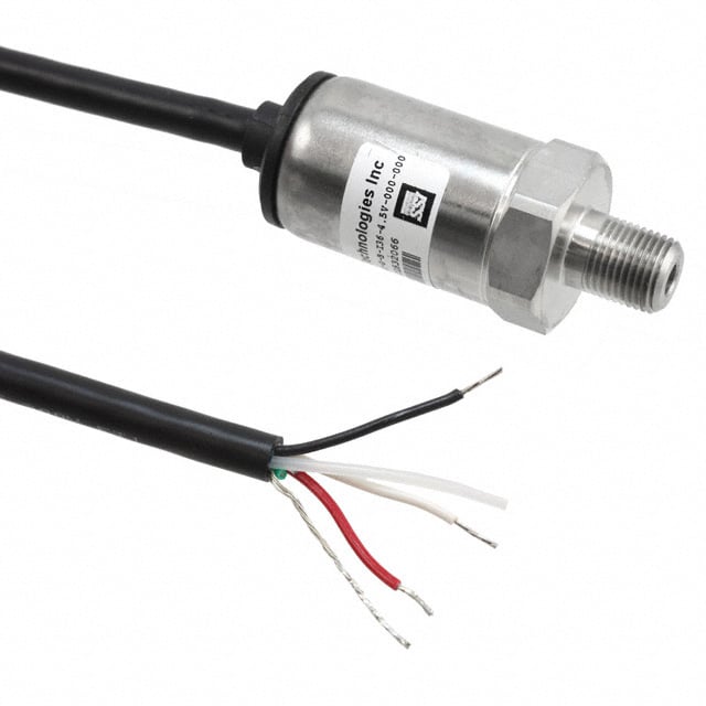 Amphenol SSI Technologies P51-100-G-B-I36-4.5V-000-000 MediaSensor™ Automatización industrial Manómetro ventilado Voltaje analógico Macho - 1/8" (3.18mm) NPT