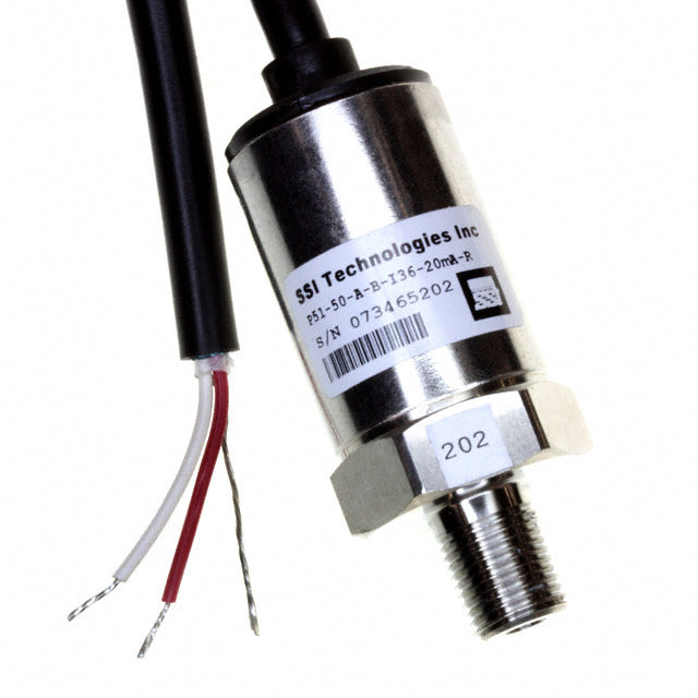 Amphenol SSI Technologies P51-50-A-B-I36-20MA-000-000 MediaSensor™ Automatización industrial Absoluta Corriente analógica Macho - 1/8" (3.18mm) NPT