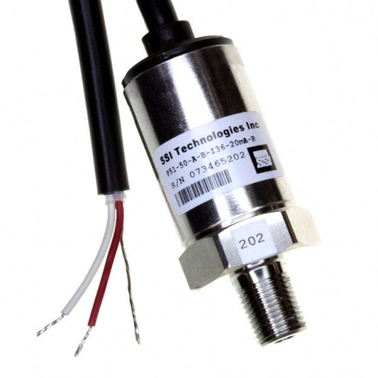 Amphenol SSI Technologies P51-50-A-B-I36-20MA-000-000 MediaSensor™ Automatización industrial Absoluta Corriente analógica Macho - 1/8" (3.18mm) NPT