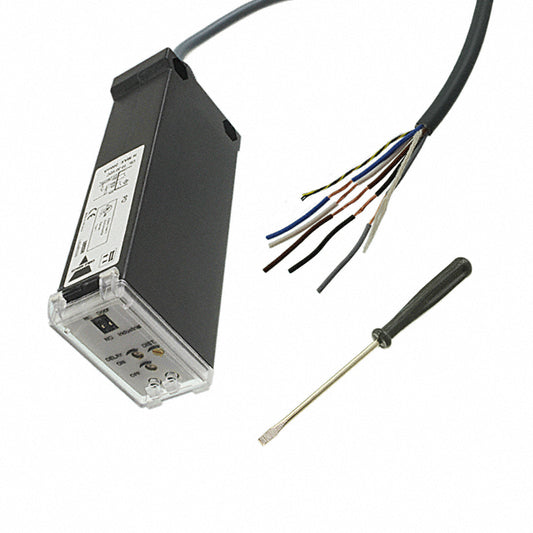 Carlo Gavazzi Inc. PD112CNB25BP PD De ajuste de distancia (BGS) 19.685" ~ 98.425" (500mm ~ 2500mm) 2ms IP67, IEC 60529
