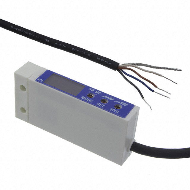 Nidec Components PS6-102V-NAM PS6 Automatización industrial Manómetro ventilado NPN - Colector abierto Hembra - M5