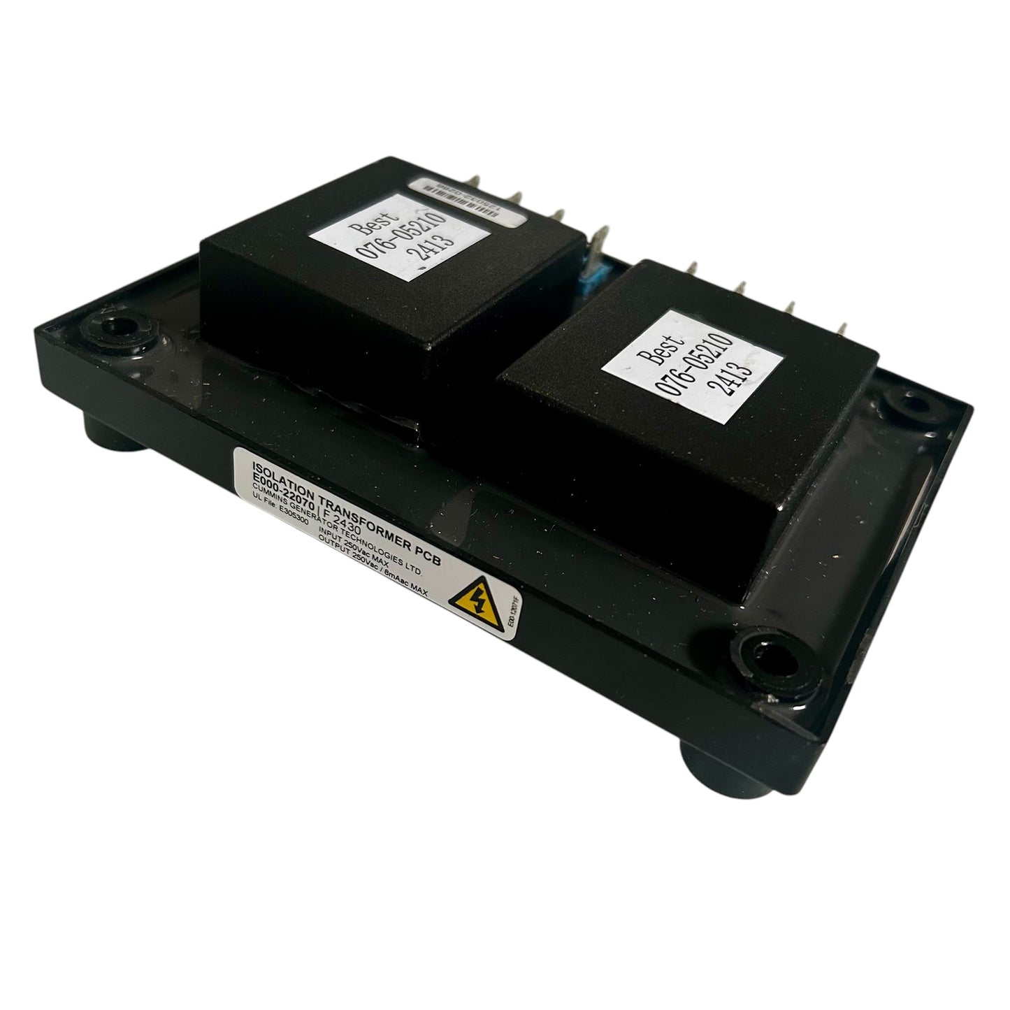 Stamford E000-22070/P Transformador de aislamiento Stamford - Original y fabricado en el Reino Unido. E000-22070 / 076-05210