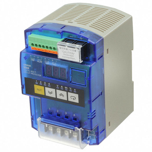 Omron Automation and Safety S8M-CP04 S8M Sobrecorriente, sobretemperatura, sobrevoltaje, subvoltaje 24VCC - -10°C ~ 60°C