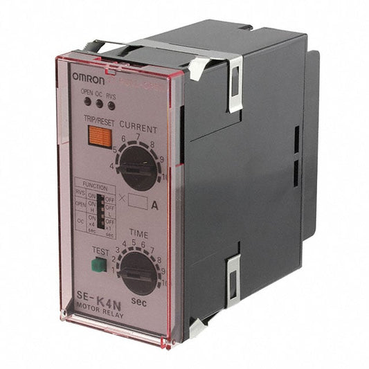 Omron Automation and Safety SE-K4N SE Sobrecorriente, pérdida de fase, secuencia de fase 380/400/440VCA 1 ~ 40 s -10°C ~ 60°C